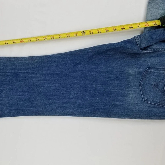 Levi's Womens 526 Slender Boot 4M Blue Denim Jeans - Picture 7 of 8